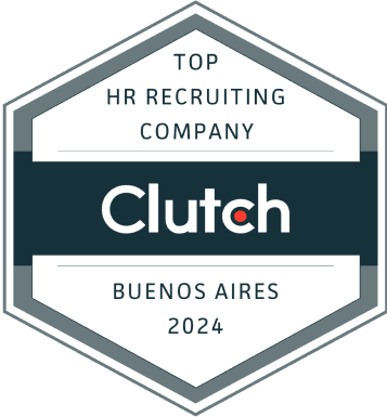 Clutch top HR recruiting Buenos Aires 2024 badge