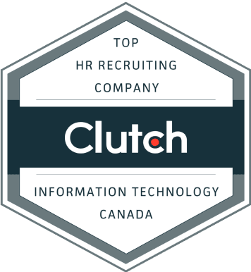 Clutch Top HR recruiting company badge